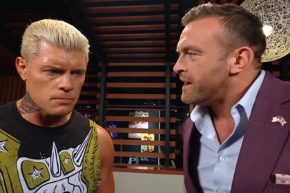 Nick Aldis conversa com Cody Rhodes