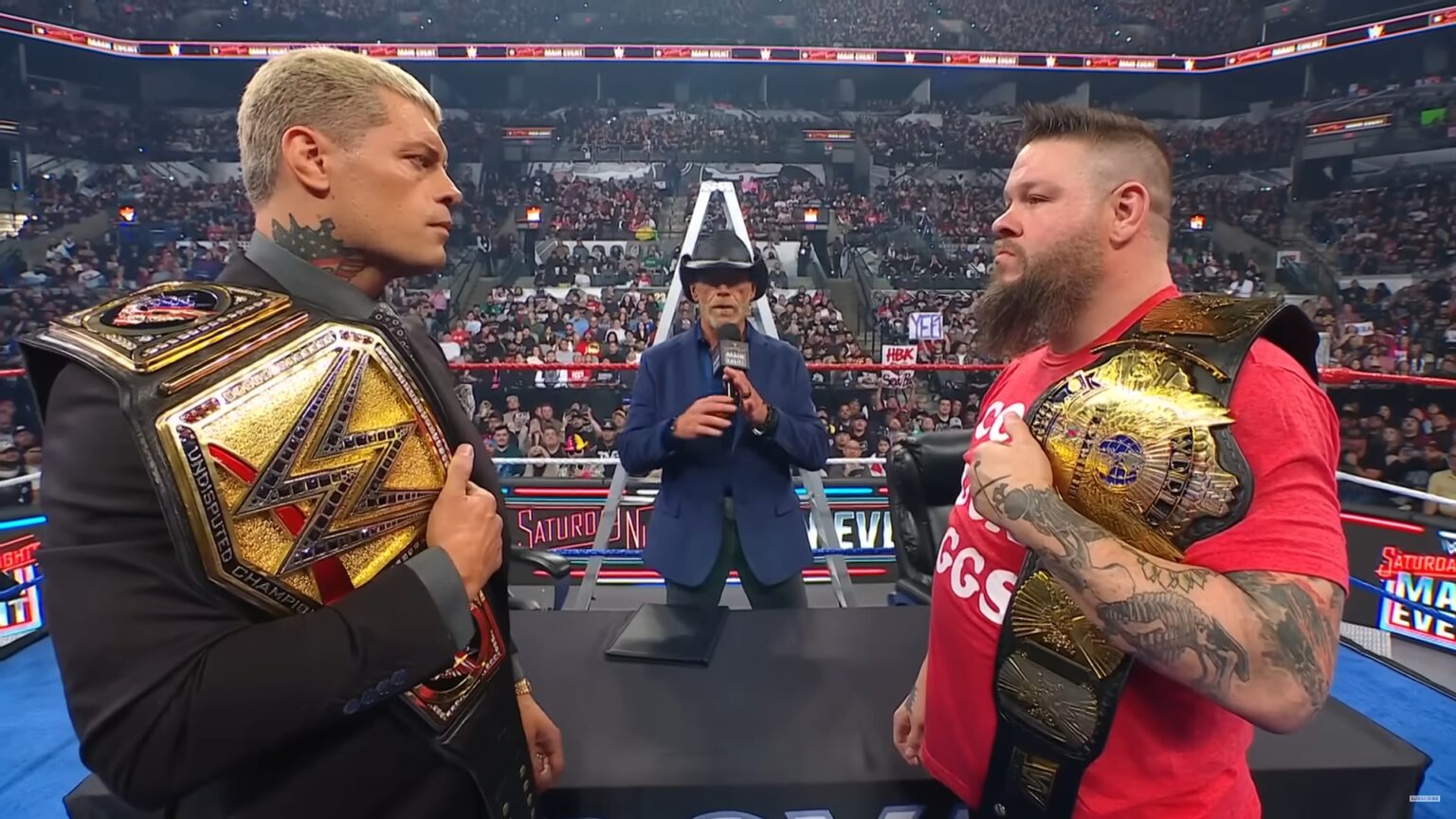 Cody Rhodes e Kevin Owens assinaram o contrato