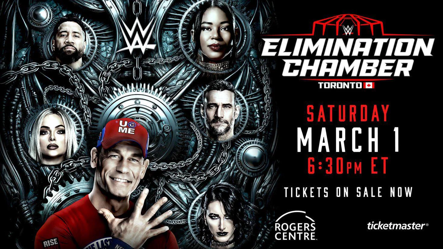 Elimination Chamber será realizado no dia 1° de março