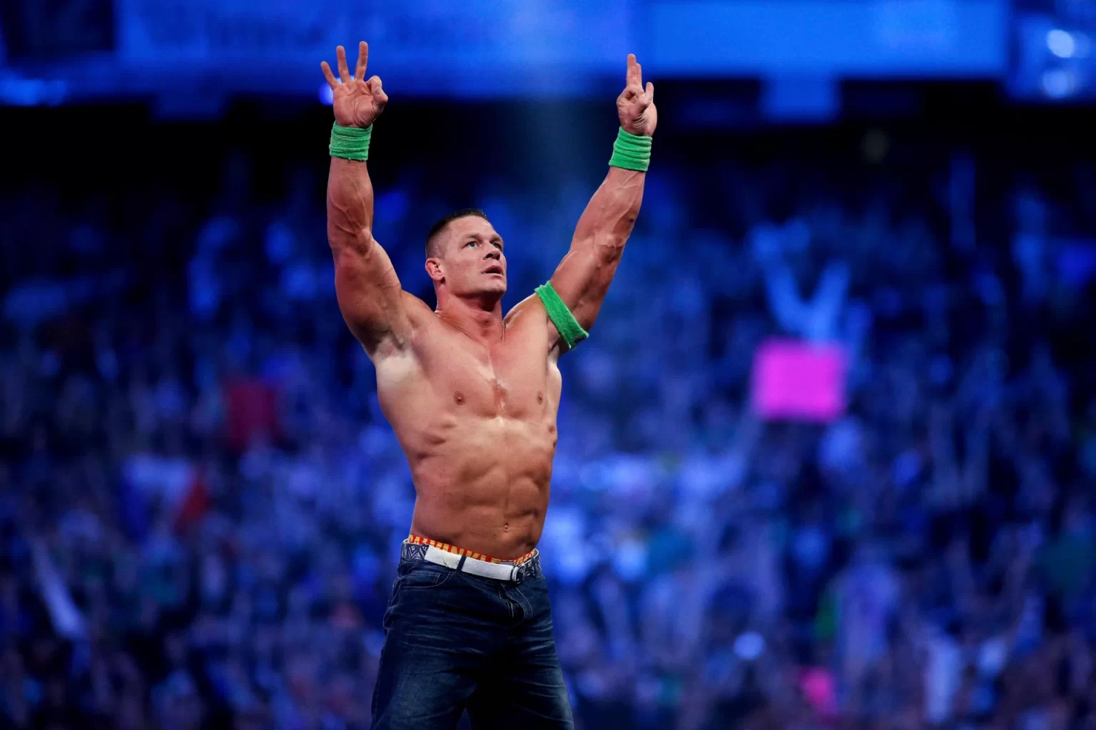 Jhon Cena é um dos maiores super astros da WWE