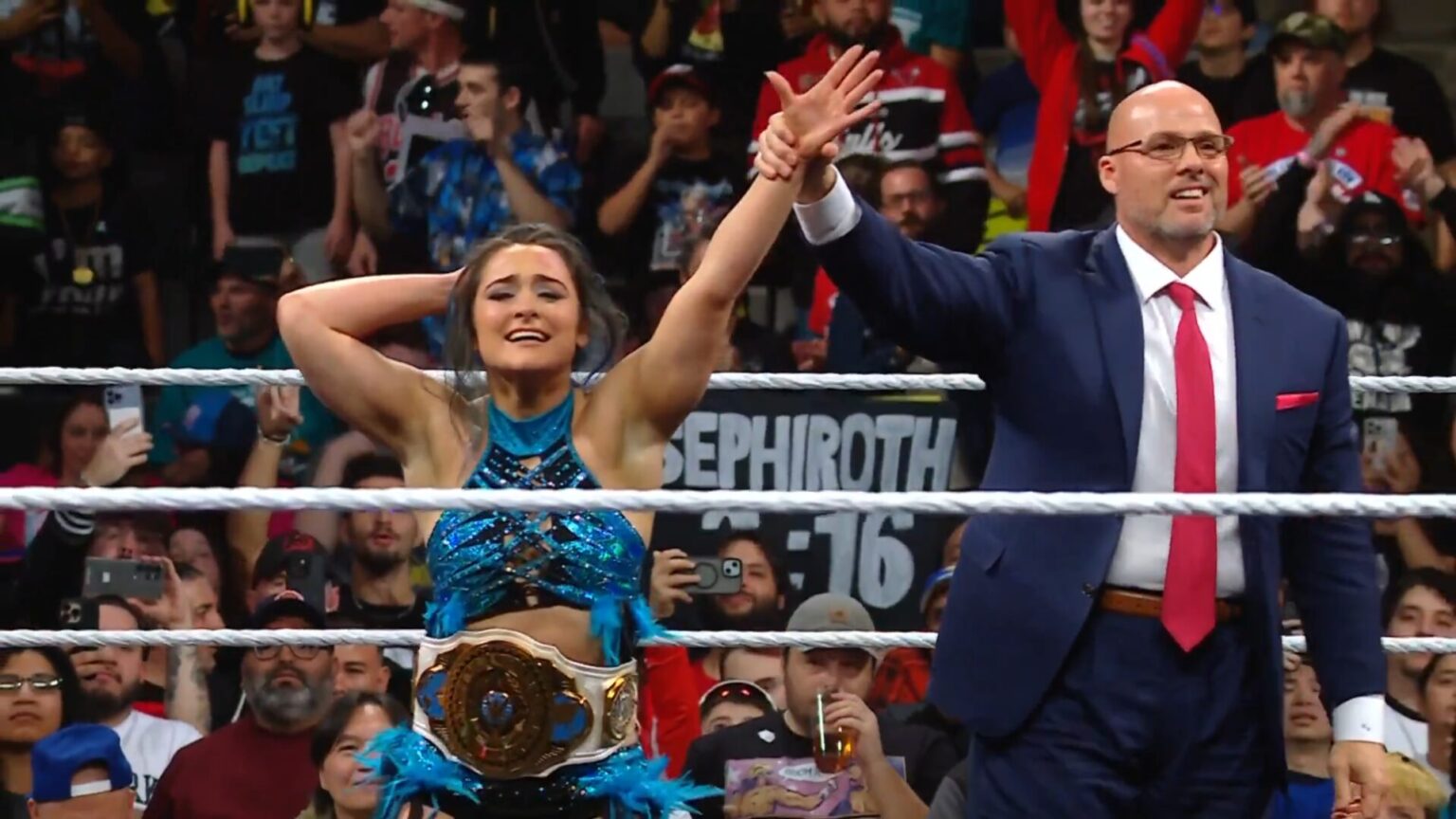 Lyra Valkyria se tornou a primeira campeã Intercontinental da WWE