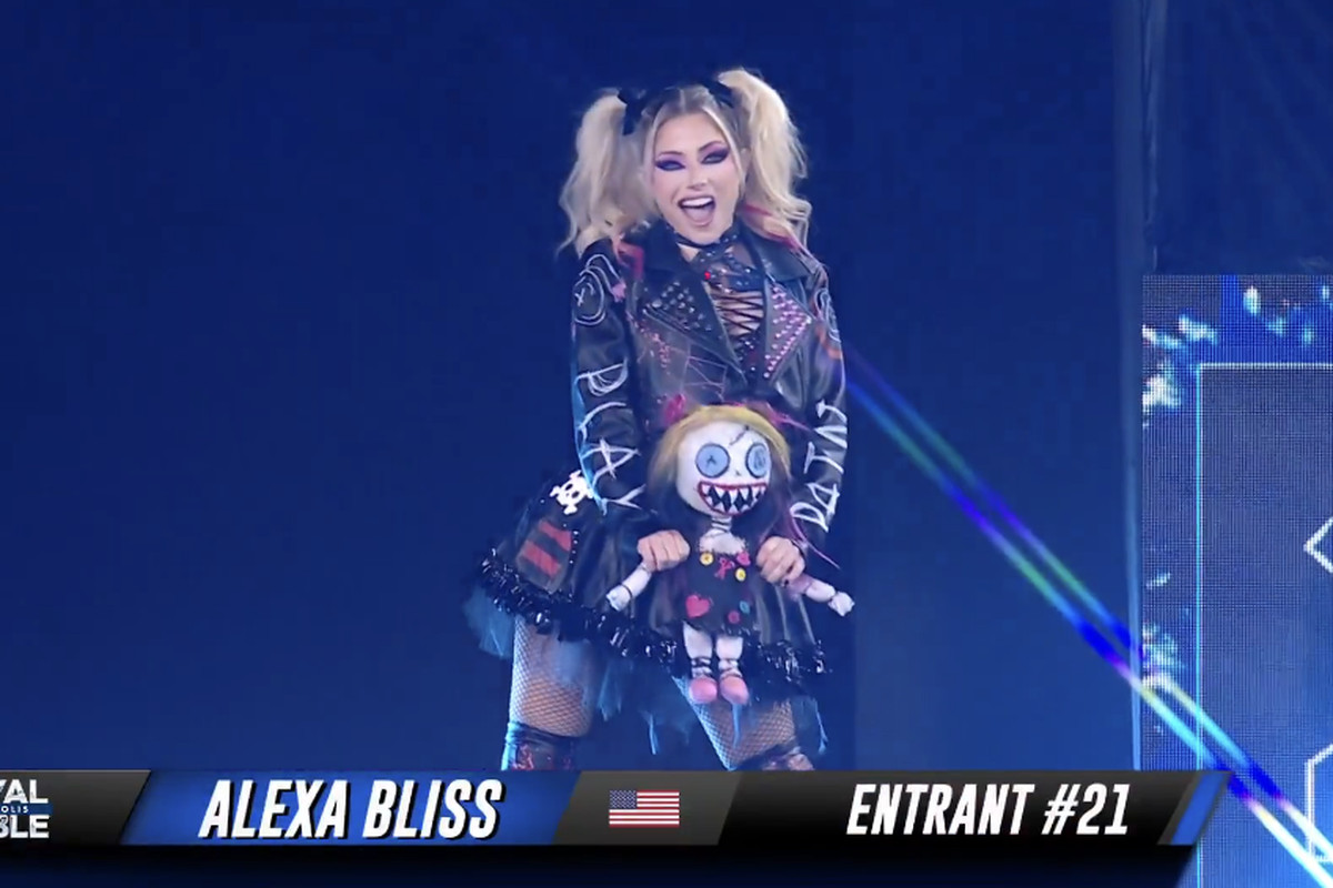 Alexa Bliss retornou no Royal Rumble