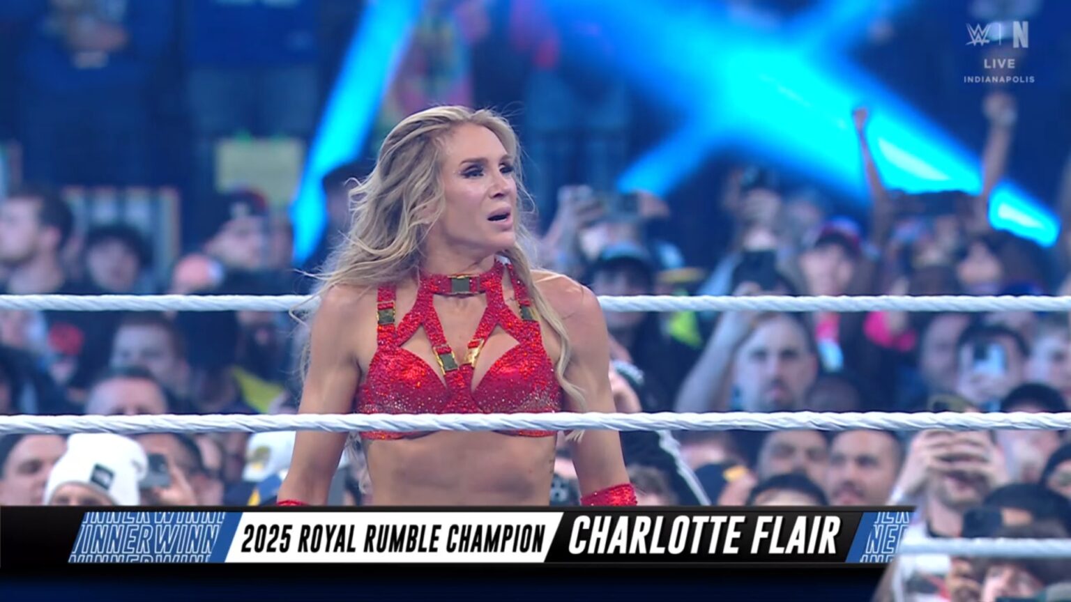 Charlotte Flair venceu Royal Rumble 2025