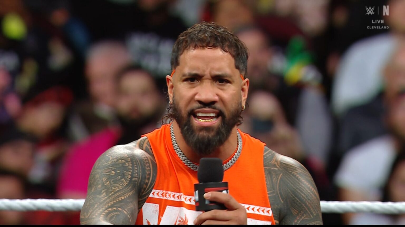 Jey Uso no RAW de segunda-feira