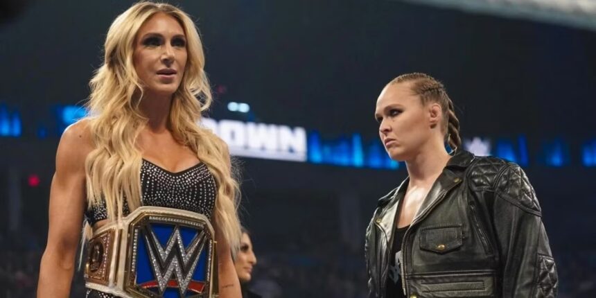 Charlotte Flair e Ronda Rousey na WWE