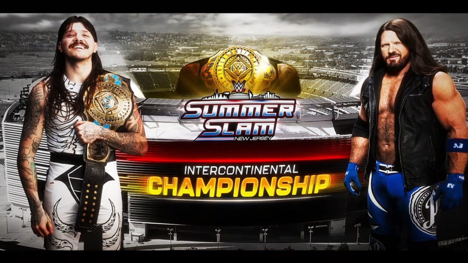Domink Mysterio e AJ Styles no SummerSlam