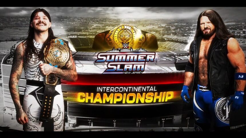Domink Mysterio e AJ Styles no SummerSlam