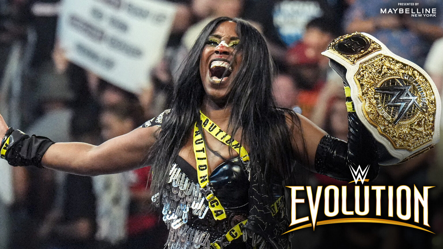 Naomi com o Women’s World Championship