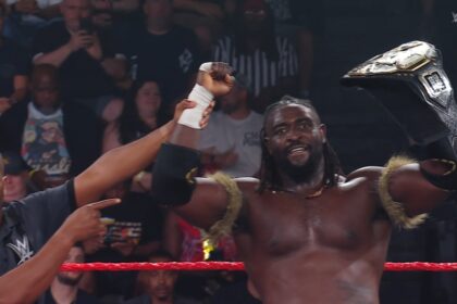 Oba Femi com NXT Championship