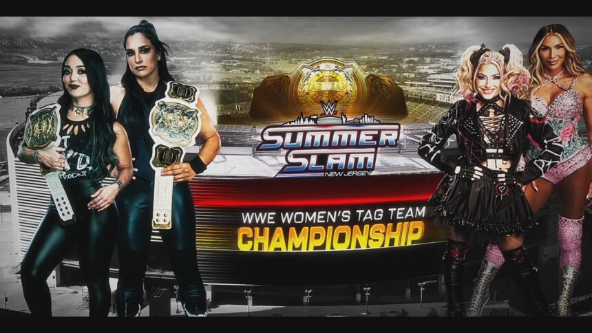 Raquel Rodríguez & Roxanne Perez enfrentarão Charlotte Flair & Alexa Bliss no SummerSlam