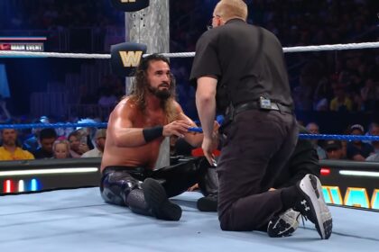 Seth Rollins machucou o joelho no Saturday Night's Main Event