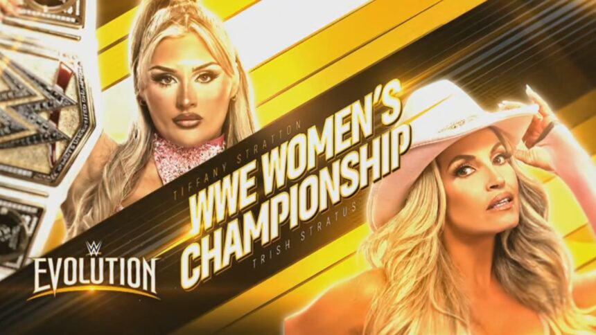 Tiffany Stratton e Trish Stratus Evolution