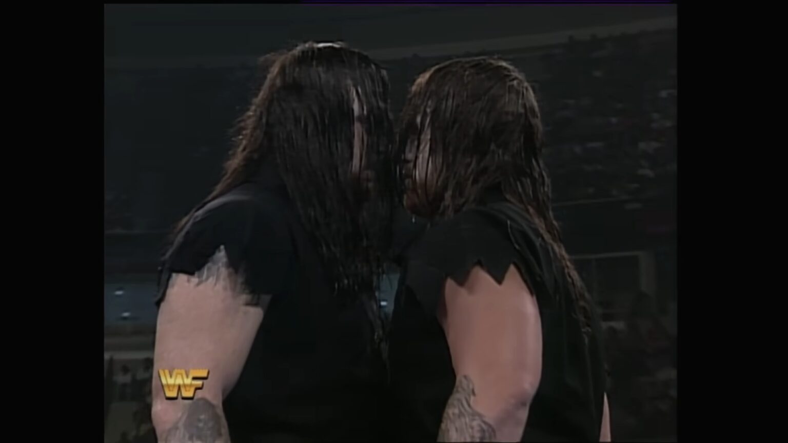 Undertaker original enfrentando o falso Undertaker no SummerSlam 1994