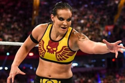 Shayna Baszler atuando na WWE