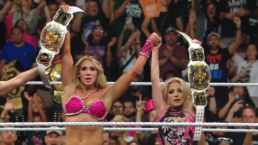 Charlotte Flair e Alexa Bliss retém Women’s Tag Team Championship no RAW