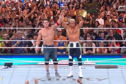 John Cena e Cody Rhodes no SummerSlam