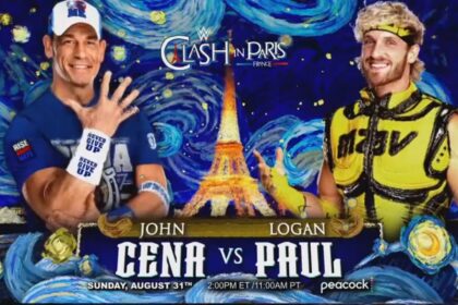 John Cena vs. Logan Paul no Clash in Paris 2025