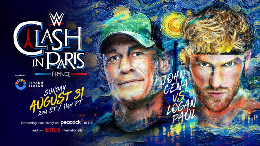John Cena enfrentará Logan Paul no Clash in Paris 2025