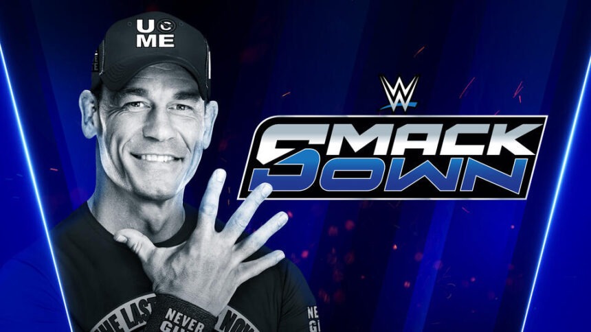 Arte de divulgação de John Cena no SmackDown