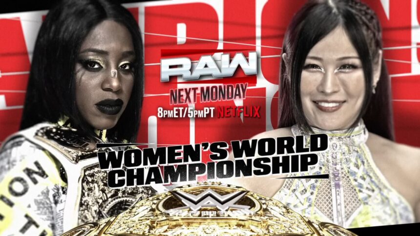 Naomi enfrentará IYO Sky pelo Women’s World Championship