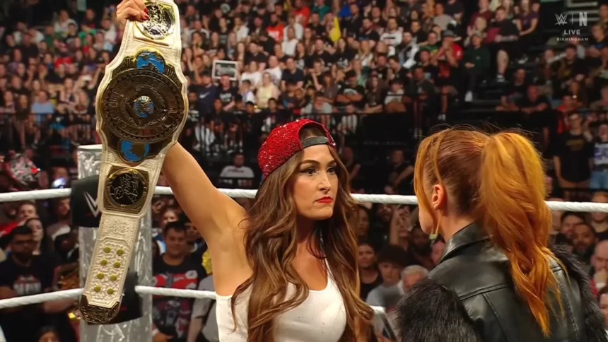 Nikki Bella confronta Becky Lynch no RAW