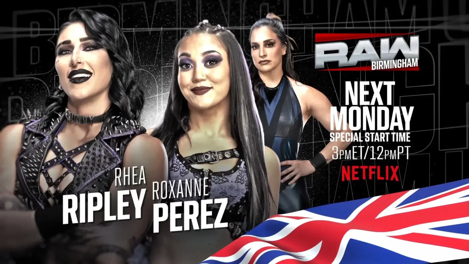 Rhea Ripley enfrentará Roxanne Perez no próximo RAW
