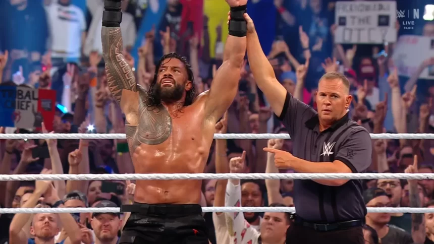 Roman Reigns derrota Bronson Reed no Clash in Paris 2025