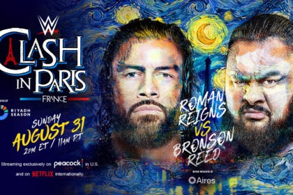 Roman Reigns enfrenta Bronson Reed no Clash in Paris 2025