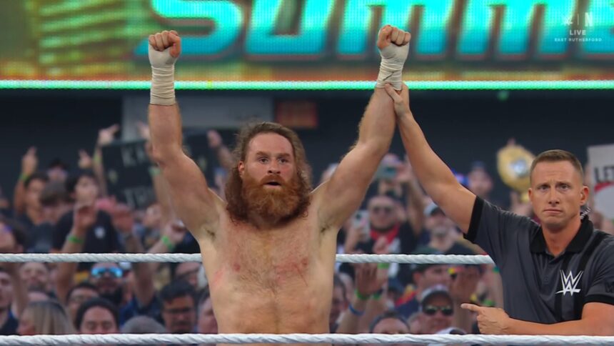 Sami Zayn no SummerSlam