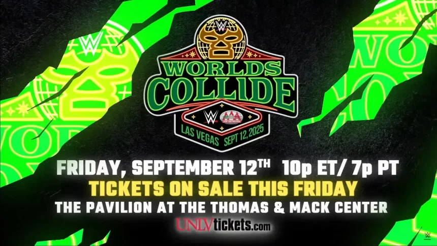 WWE anuncia nova edição do Worlds Collide com a AAA