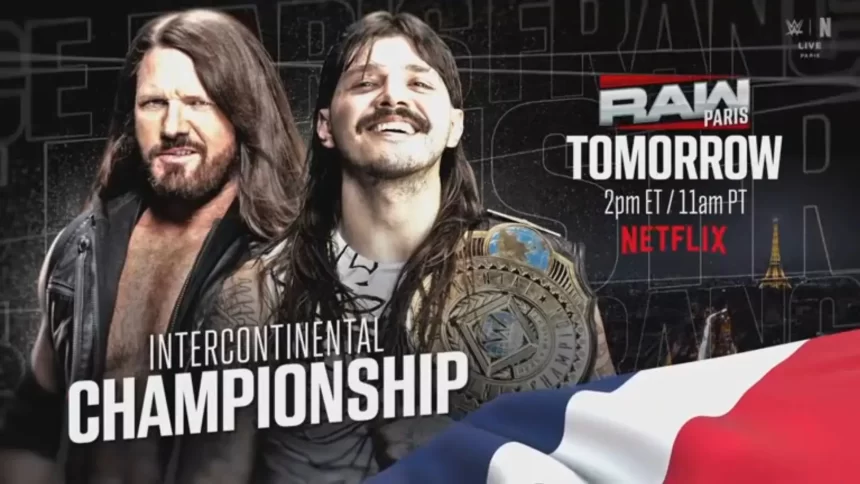 Dominik Mysterio defenderá Intercontinental Championship contra AJ Styles