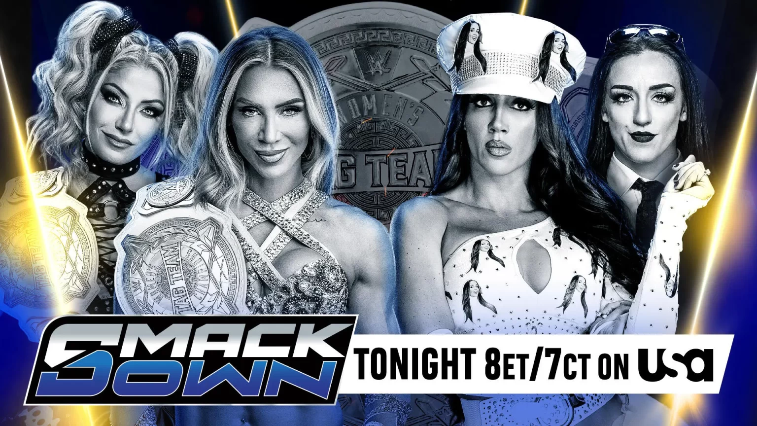 Alexa Bliss & Charlotte Flair defenderão Women’s Tag Team Championship contra Chelsea Green & Alba Fyre
