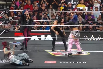 Asuka & Kairi Sane atacaram Rhea Ripley e IYO Sky no RAW