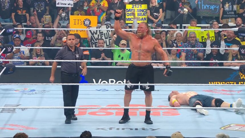 Brock Lesnar destrói John Cena na Wrestlepalooza