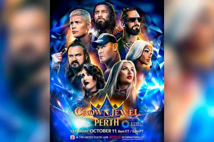 Poster oficial do Crown Jewel 2025