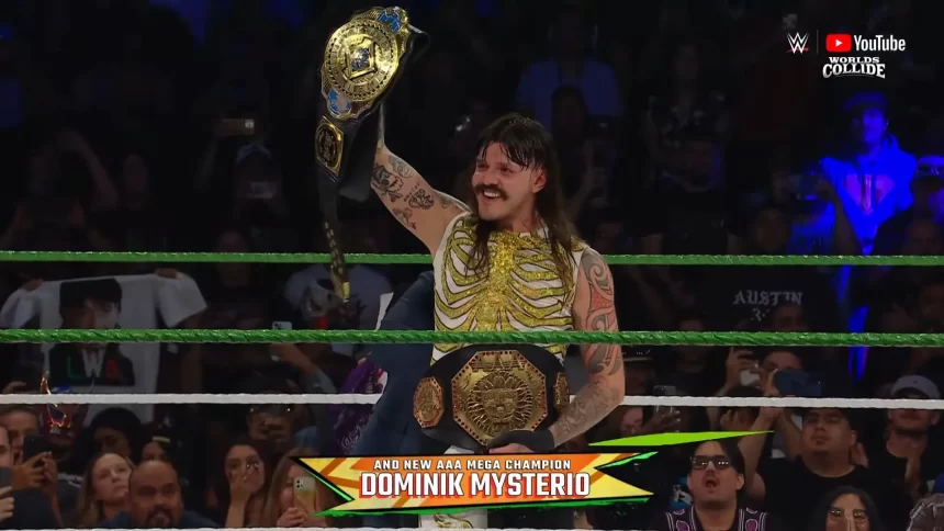 Dominik Mysterio se torna novo AAA Mega Champion