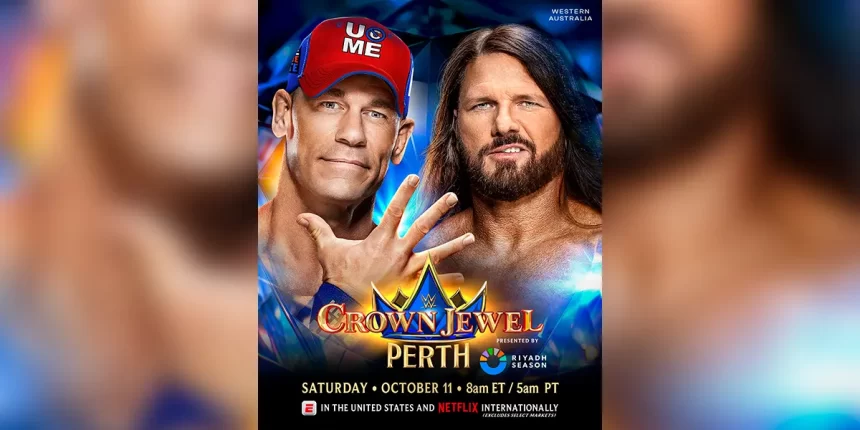 John Cena enfrentará AJ Styles no Crown Jewel