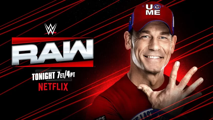 John Cena marcará presença no RAW