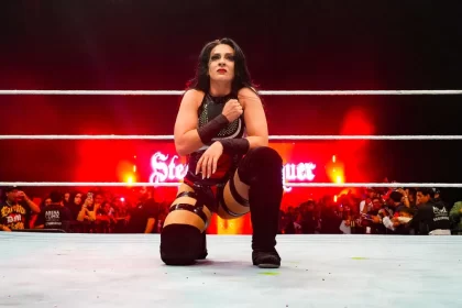 Stephanie Vaquer no ringue da WWE