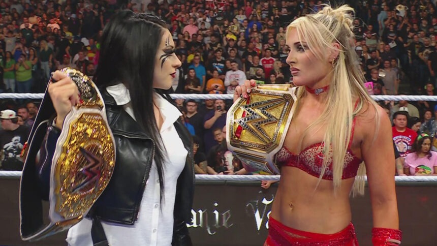 Stephanie Vaquer fica cara a cara com Tiffany Stratton