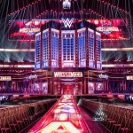 Stage da WrestleMania 41, em Las Vegas