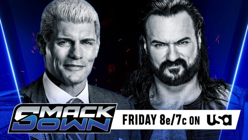 Cody Rhodes e Drew McIntyre terão última conversa antes do SNME no SmackDown