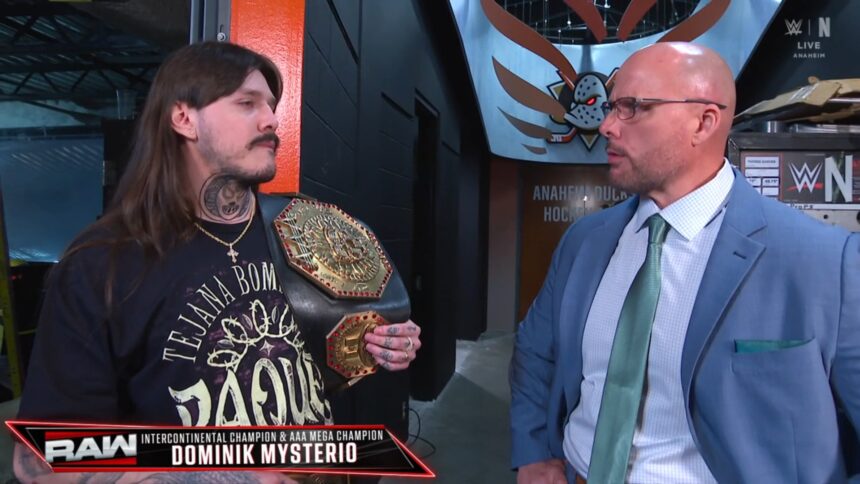 Dominik Mysterio defenderá Intercontinental Championship em Triple Threat Match