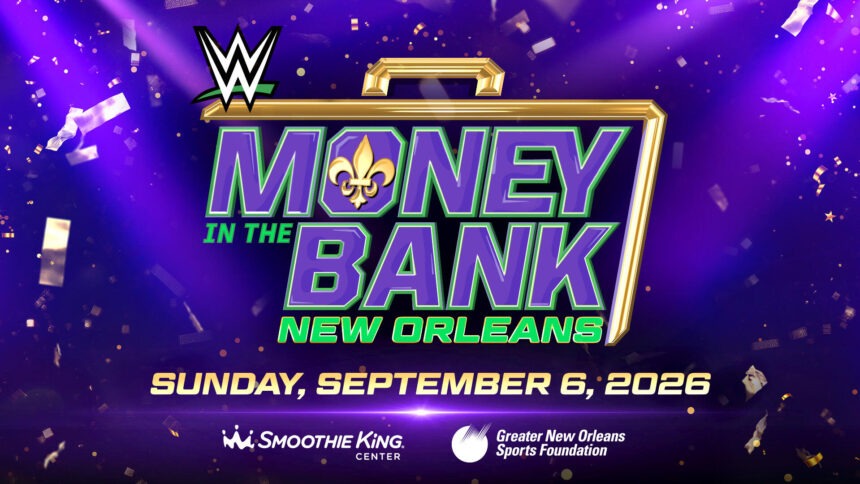 WWE revela data do Money in The Bank 2026