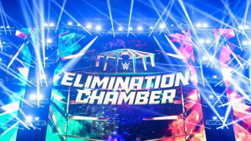 Elimination Chamber arena