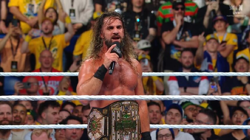 Seth Rollins no Crown Jewel 2025
