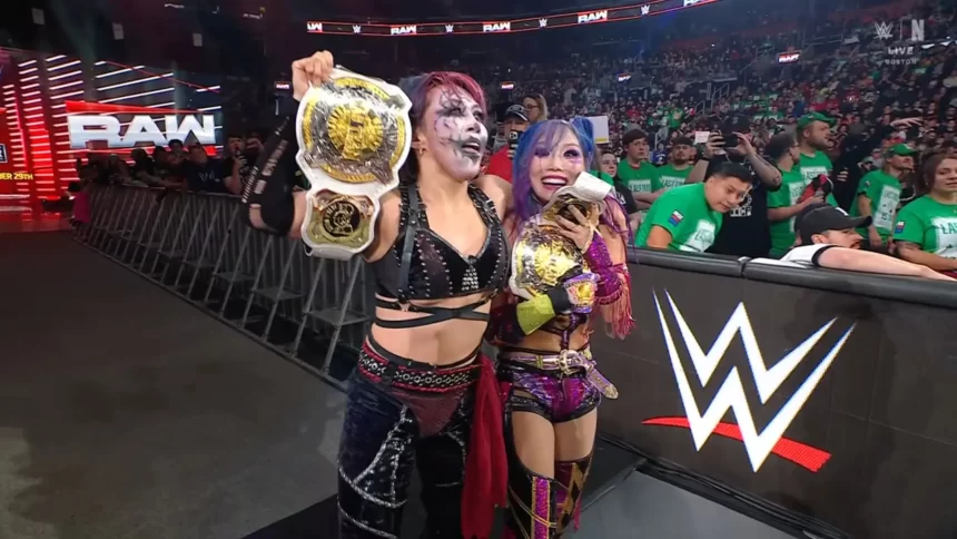 Asuka & Kairi Sane se tornam as novas Women’s Tag Team Championship