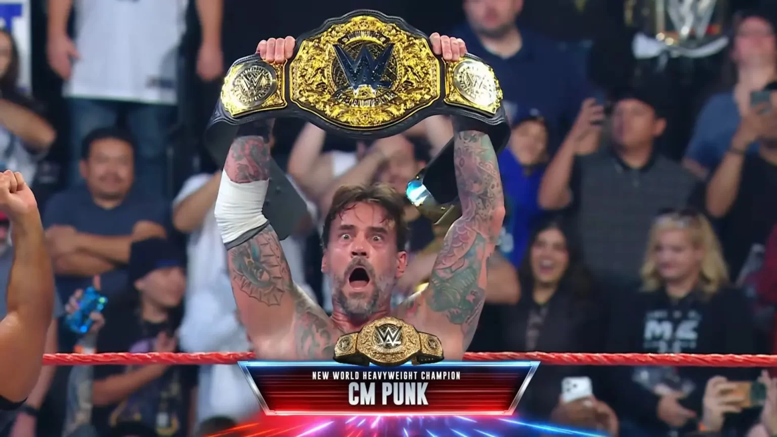 CM Punk novo World Heavyweight Champion