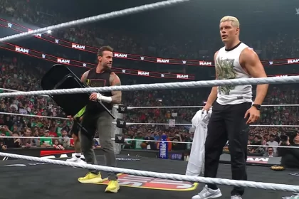 CM Punk e Cody Rhodes no RAW