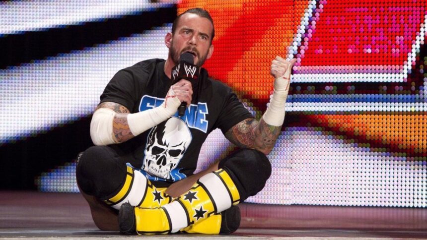 CM Punk durante Pipebomb em 2011